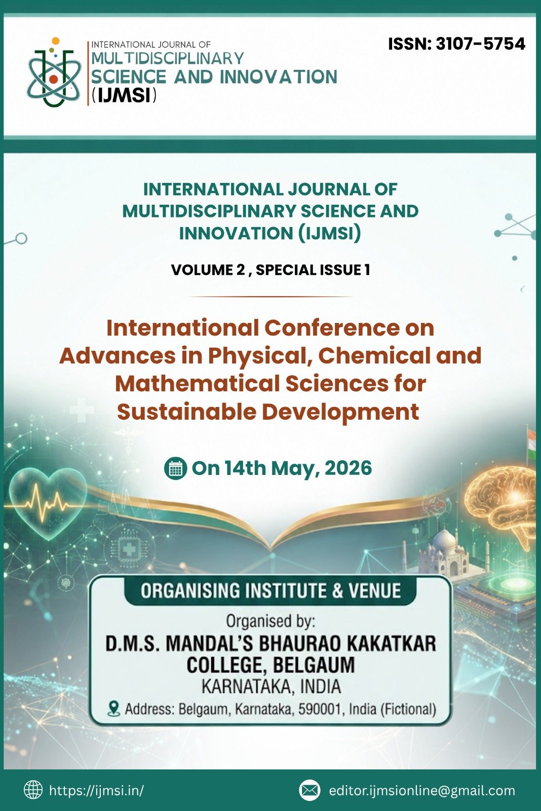 					View IJMSI: Volume 2 ,Special Issue 1, 2026
				